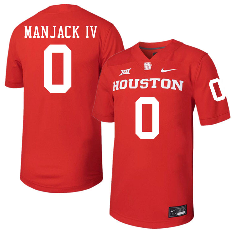 Joseph Manjack IV Houston Jersey,Houston Cougars #0 Joseph Manjack IV Jersey Youth College-Red